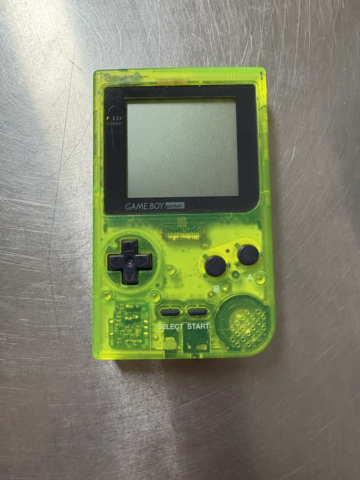 Nintendo Game Boy Pocket Extreme Green Translucent Console MGB-001 – Tested!