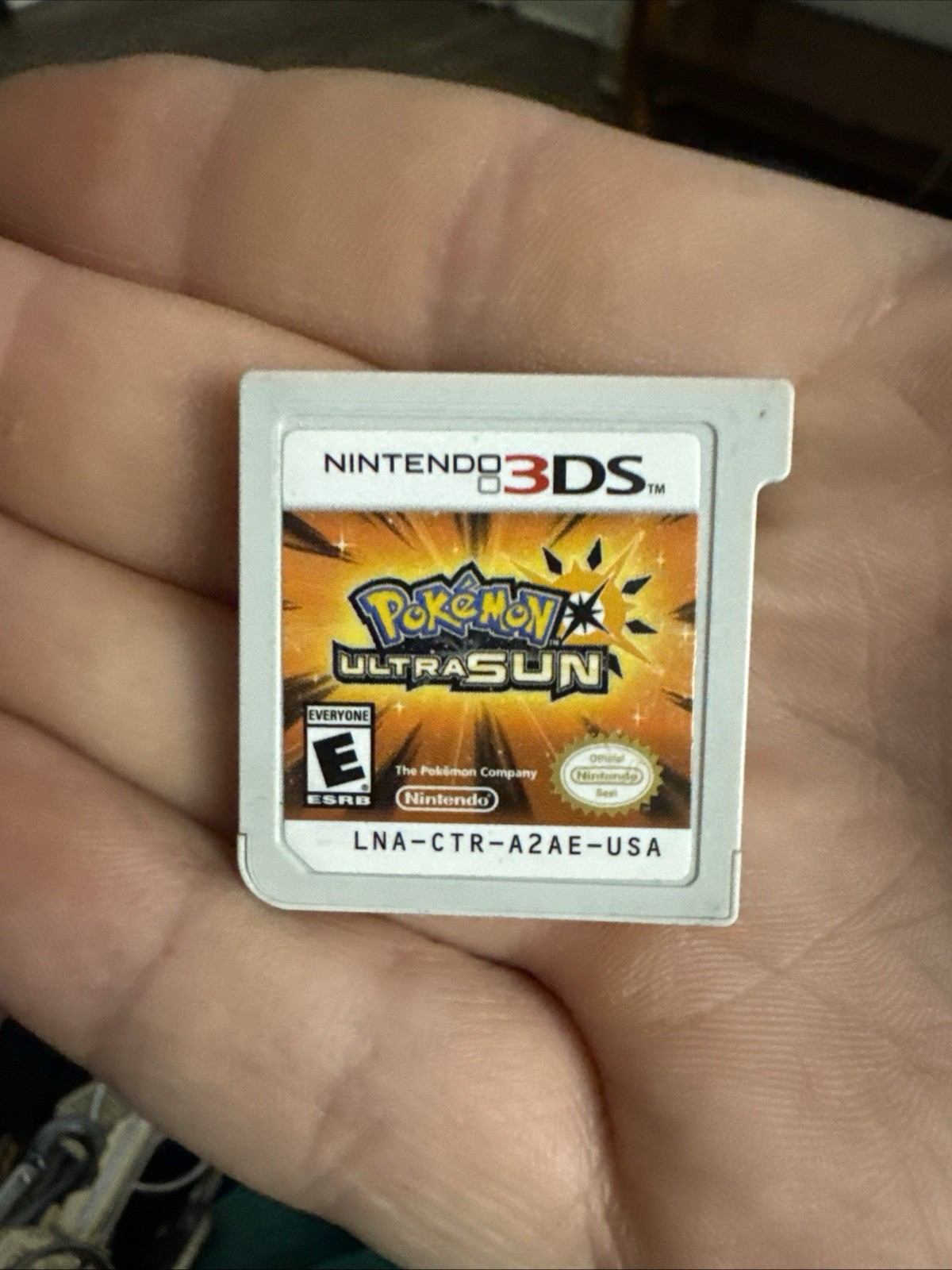 Pokemon Ultra Sun (Nintendo 3DS, 2017) Cartridge Only, Tested – Ships Fast 🔥🔥