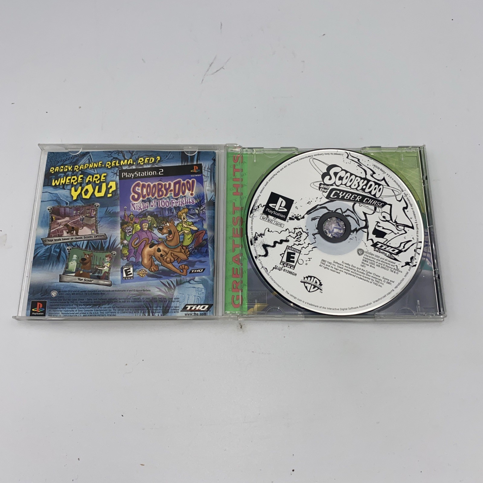 Scooby-Doo And The Cyber Chase PS1 Complete CIB