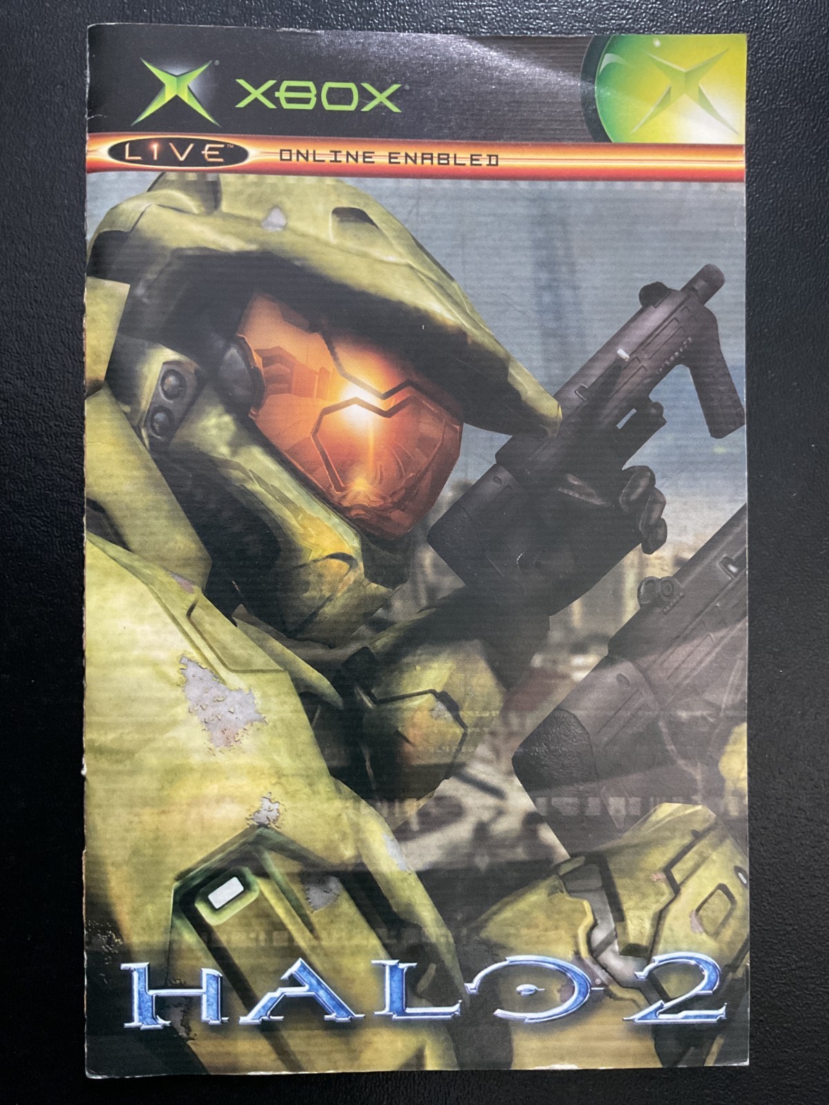 Halo 2 Microsoft XBOX Instruction Manual Only