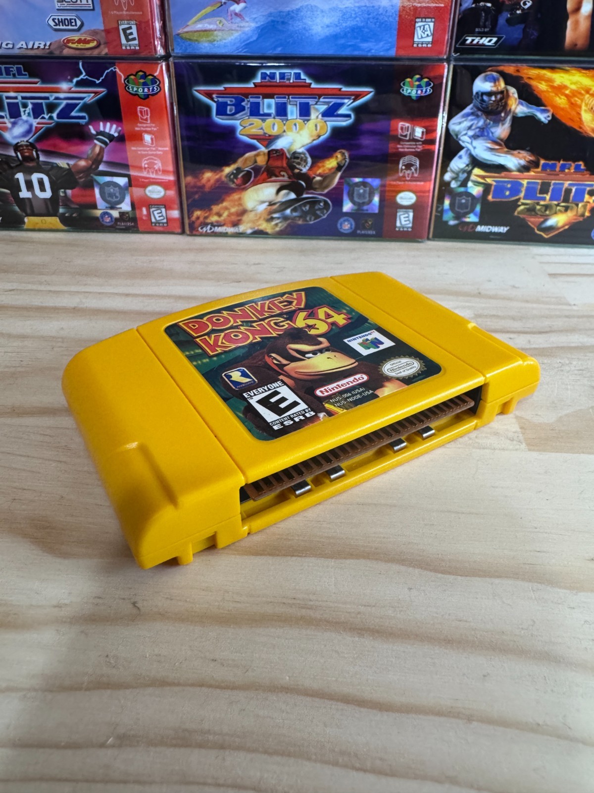 Authentic Donkey Kong 64 Nintendo 64 Cartridge (with custom box)