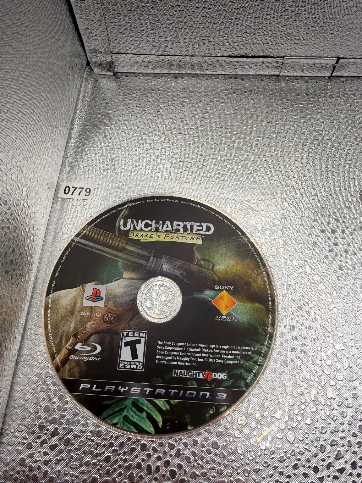 UNCHARTED Drake’s Fortune PlayStation 3 PS3 Video Game Action Adventure Sony