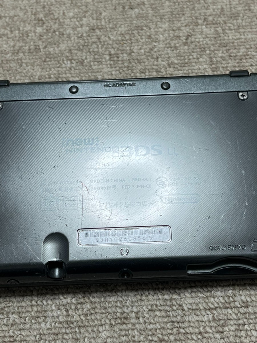 New 3DS LL XL Metalic black Japan Nintendo Console region Japanese B36
