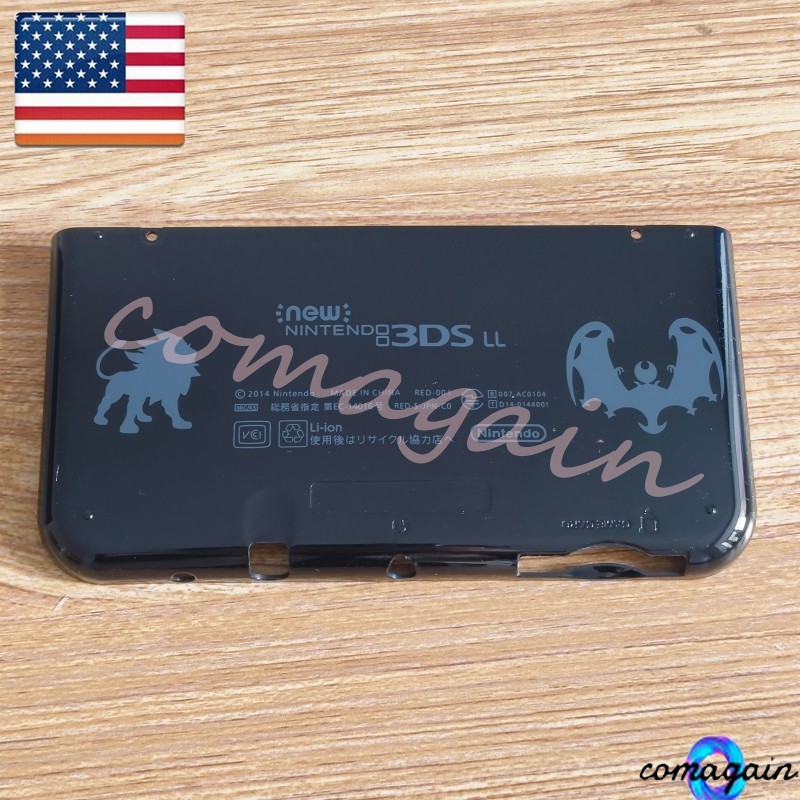 Replace For Nintendo New 3DS XL LL Top Bottom Housing Shell Cover Case (Ri Yue)
