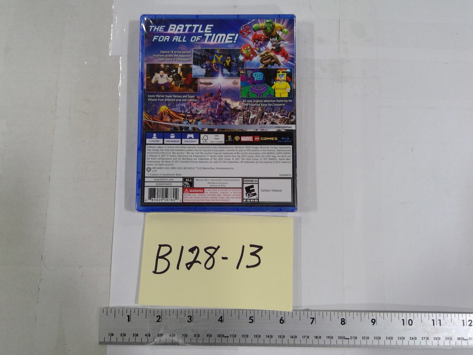 LEGO Marvel Super Heroes 2 PS4 Video Game New Sealed WB Games E10+ Family Kids