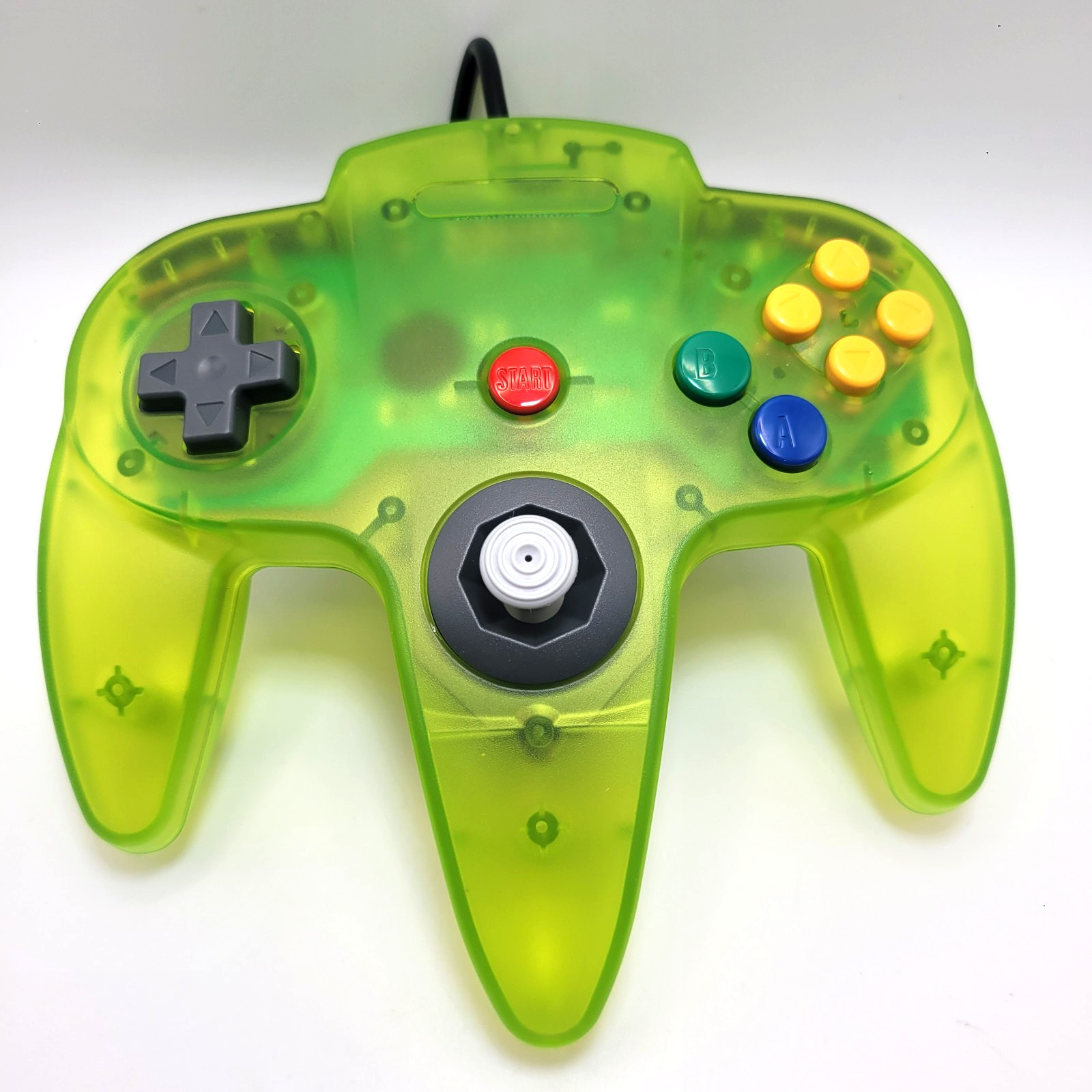Nintendo 64 Wired Controller for N64 – TeknoGame® – Extreme Green – NEW IN BOX!