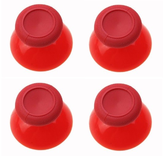 Microsoft Xbox One Series S X 4pc Analog Thumbstick Joystick Pulse Red 1914