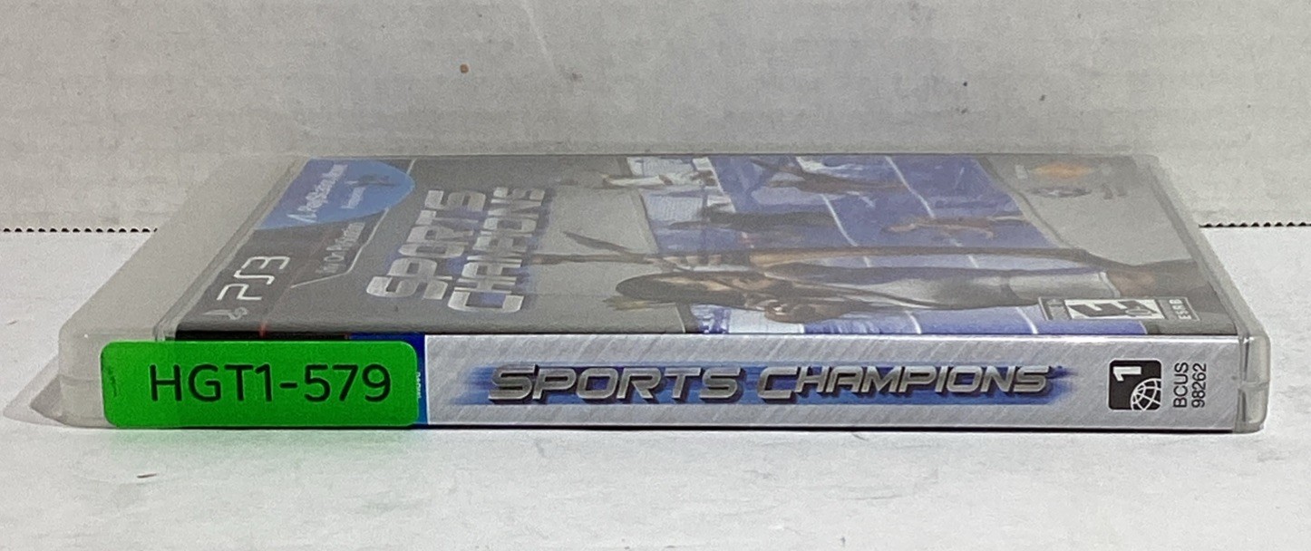 Sony PS3 Sports Champions Video Game Rated E 10+ (Everyone 10+) HGT1-579