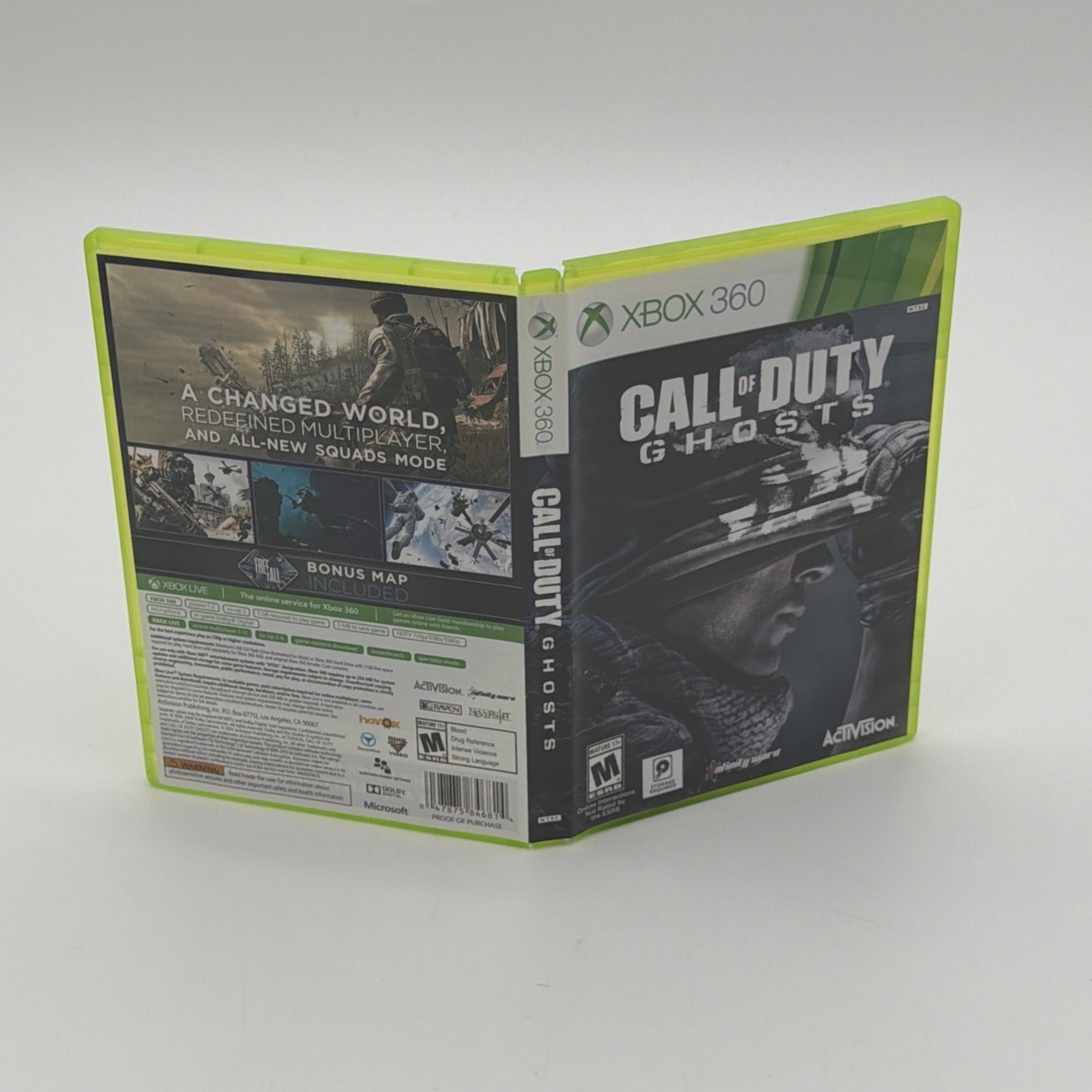 Call of Duty: Ghosts Microsoft Xbox 360, 2013 Complete w/ Manual Tested Working