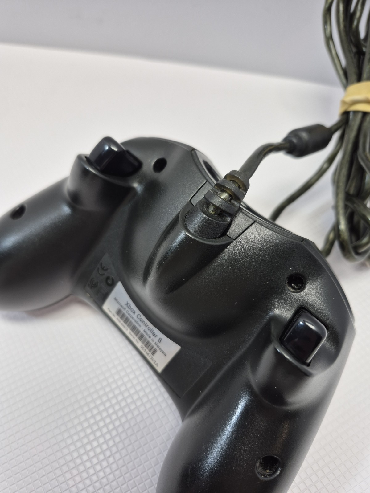 Microsoft Xbox Controller S Original Wired Gamepad X08-69873 | Black | Tested