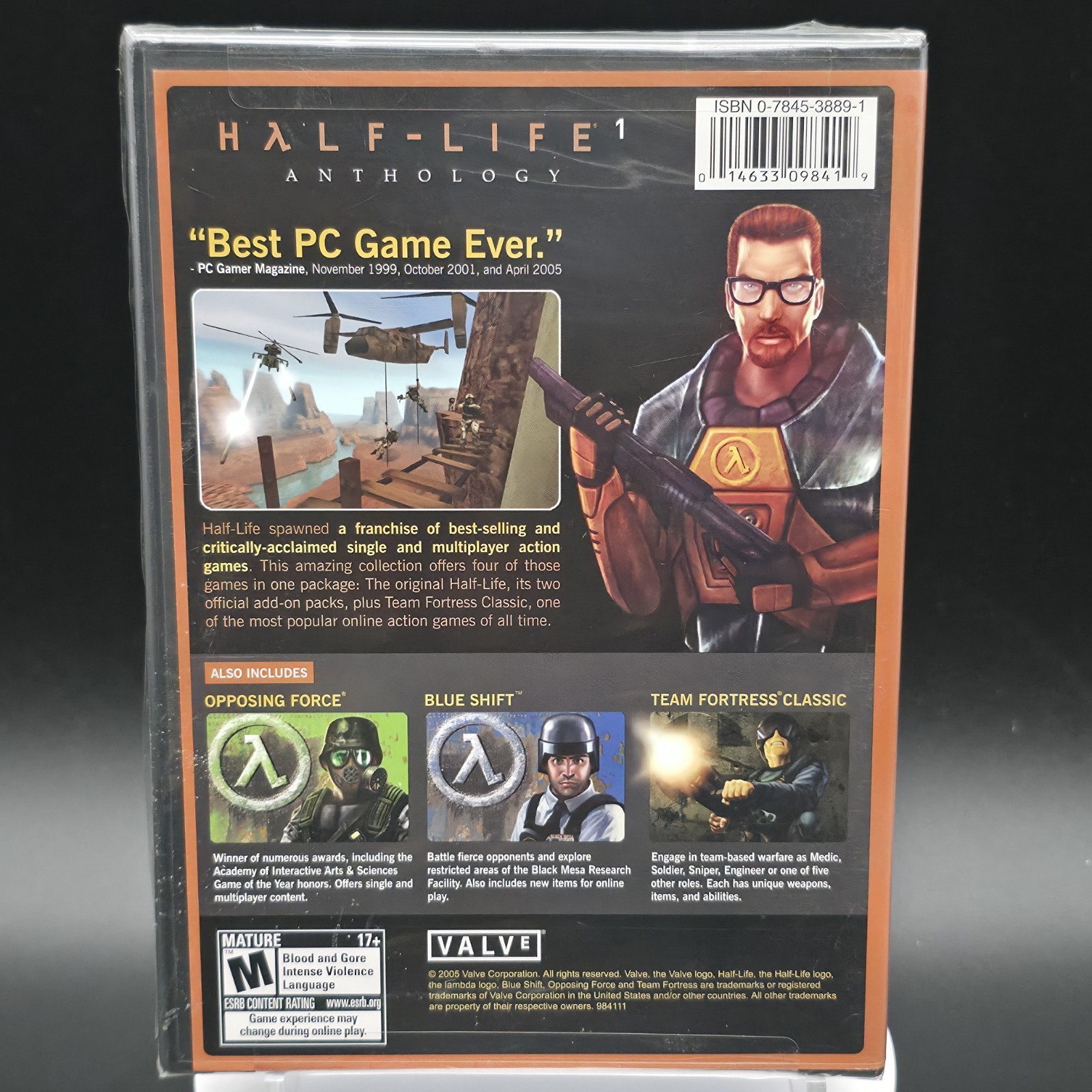 Half-Life 1: Anthology, 2005, DVD Case, New & Sealed
