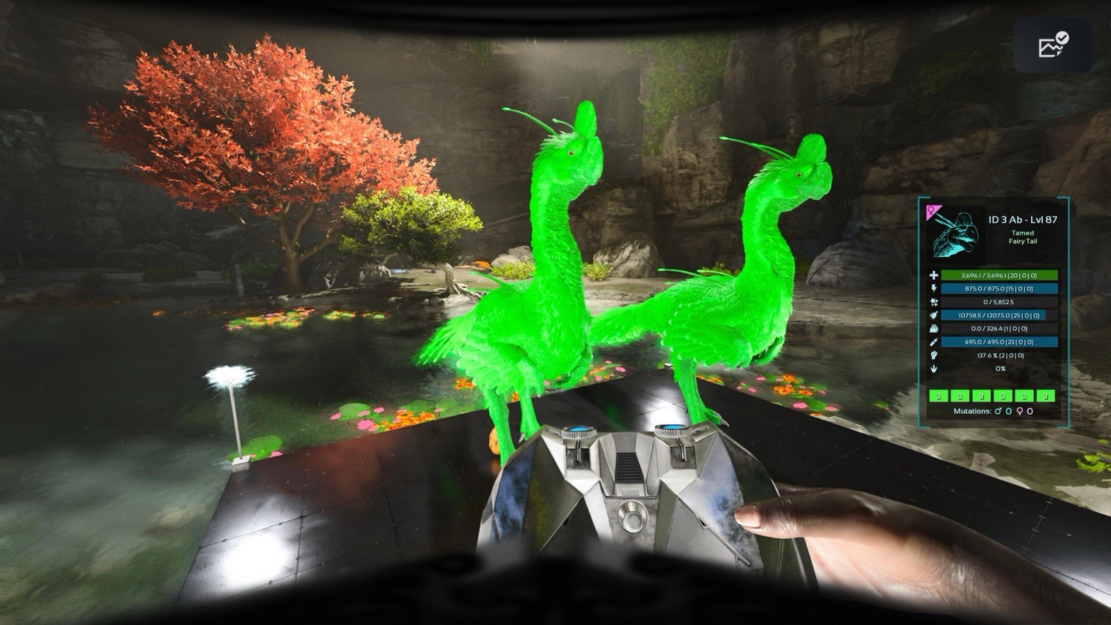 Ark Survival Ascended PVE: Clone pair of Solid ID 3 Gigantoraptors!!