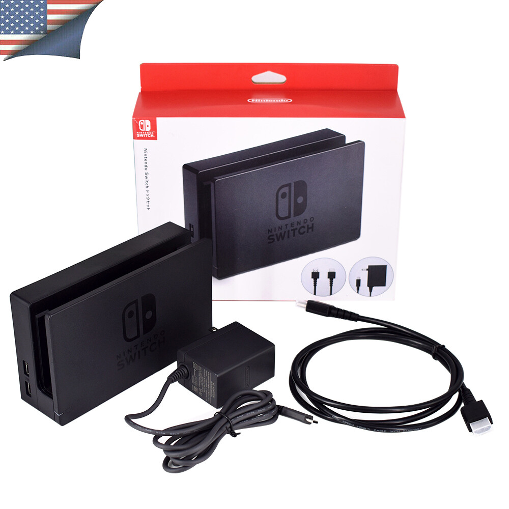Nintendo Switch Charging Dock / AC Adapter Power Cable / HDMI CABLE USA
