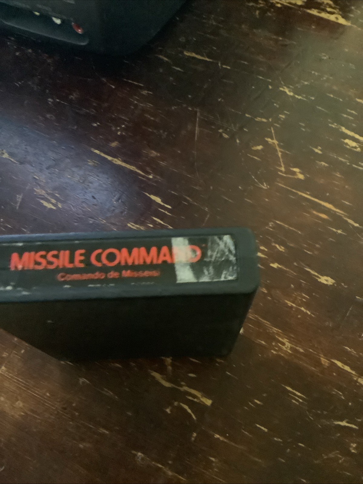Atari 2600 Missile Command Brazil Video Game Polyvox Cartridge Vintage Rare