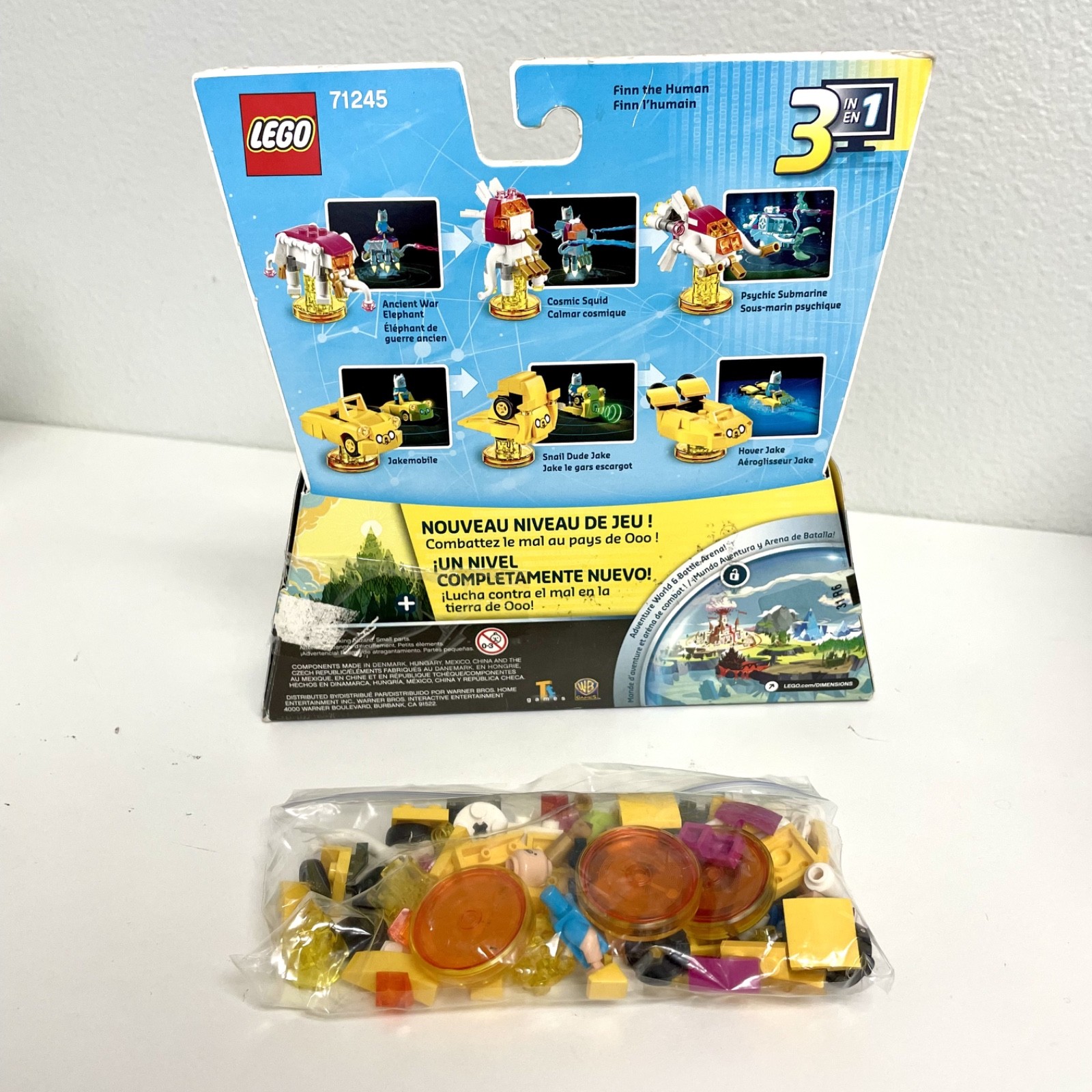 LEGO #71245 Dimensions ADVENTURE TIME LEVEL PACK – COMPLETE NO MANUAL