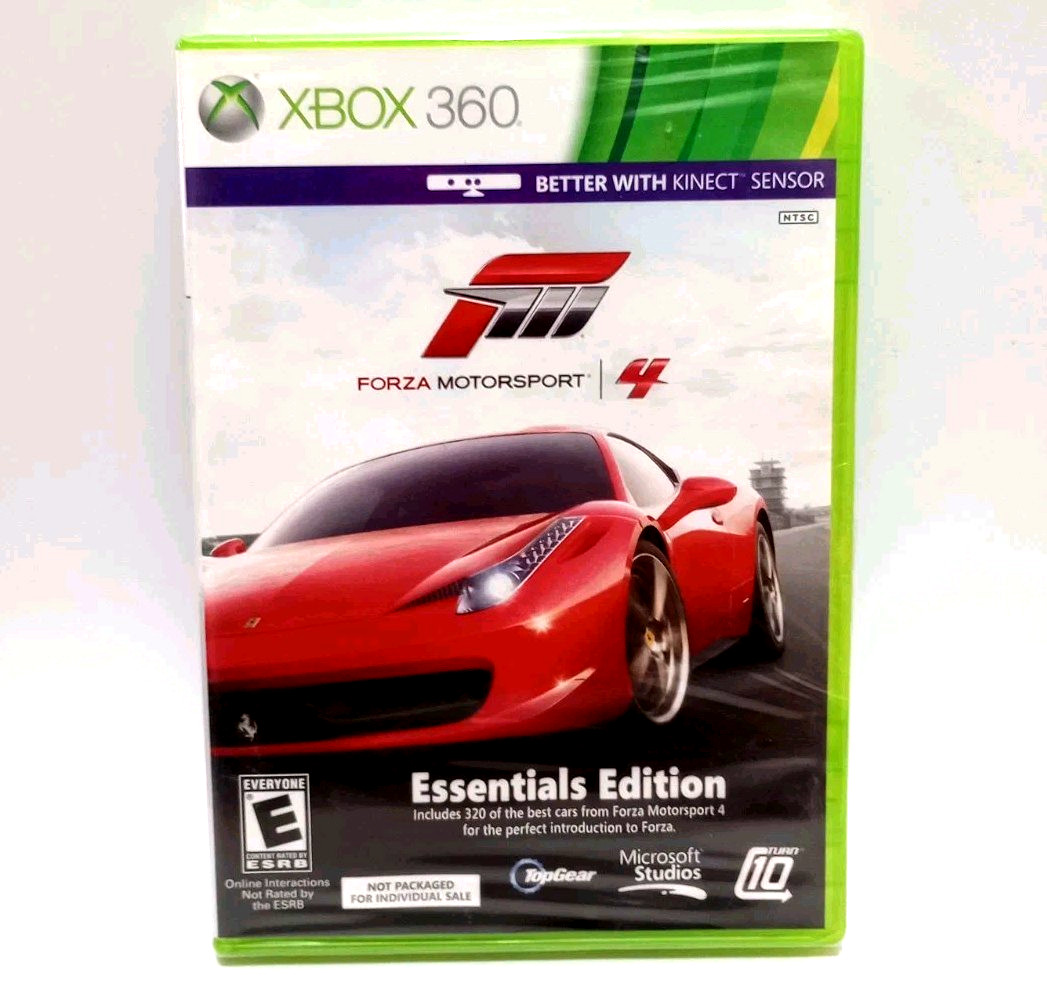 Forza Motorsport 4: Essentials Edition (Xbox 360) BRAND NEW FACTORY SEALED