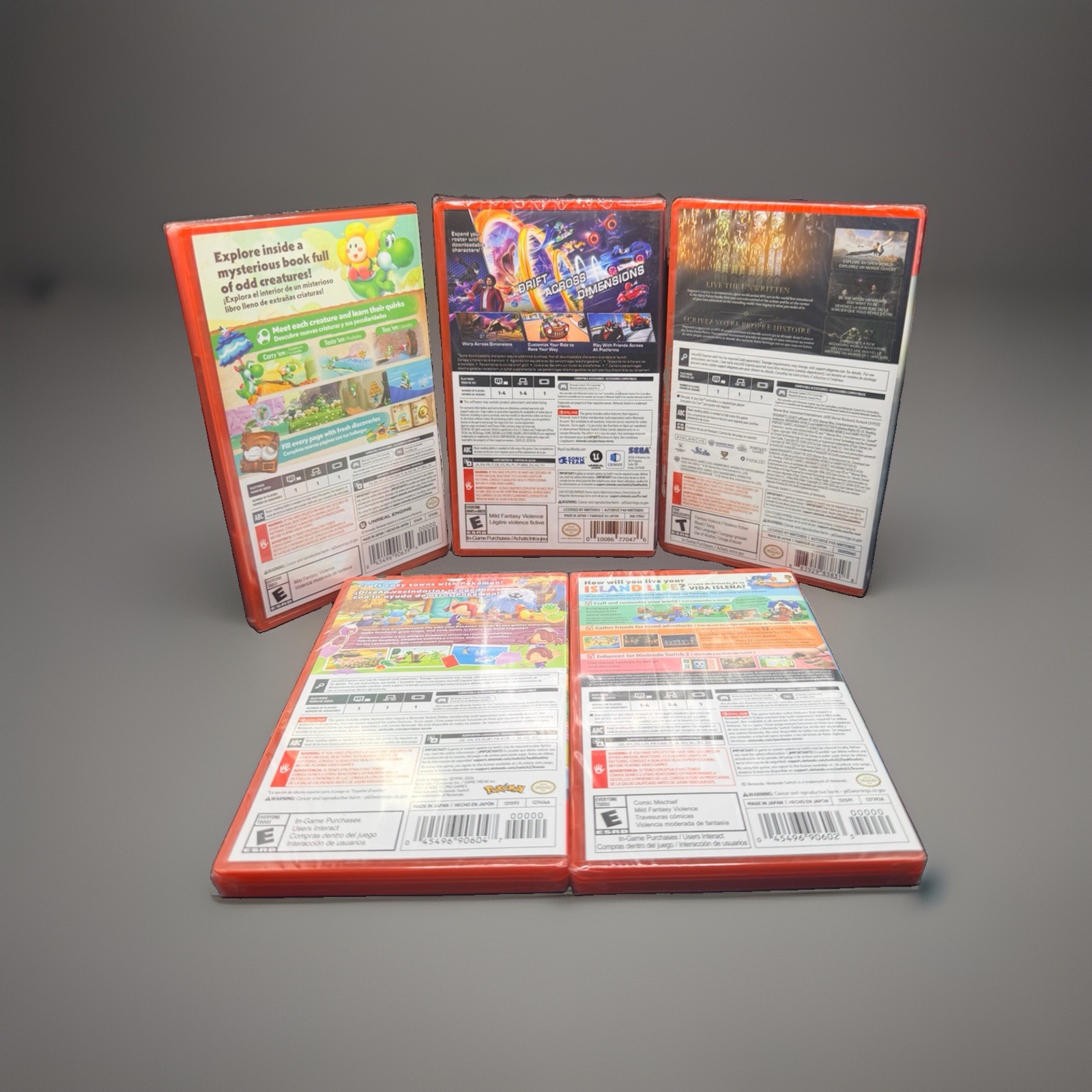 Pokémon Pokopia Hogwarts Sonic Animal Yoshi Nintendo Switch 2 | Game Lot New