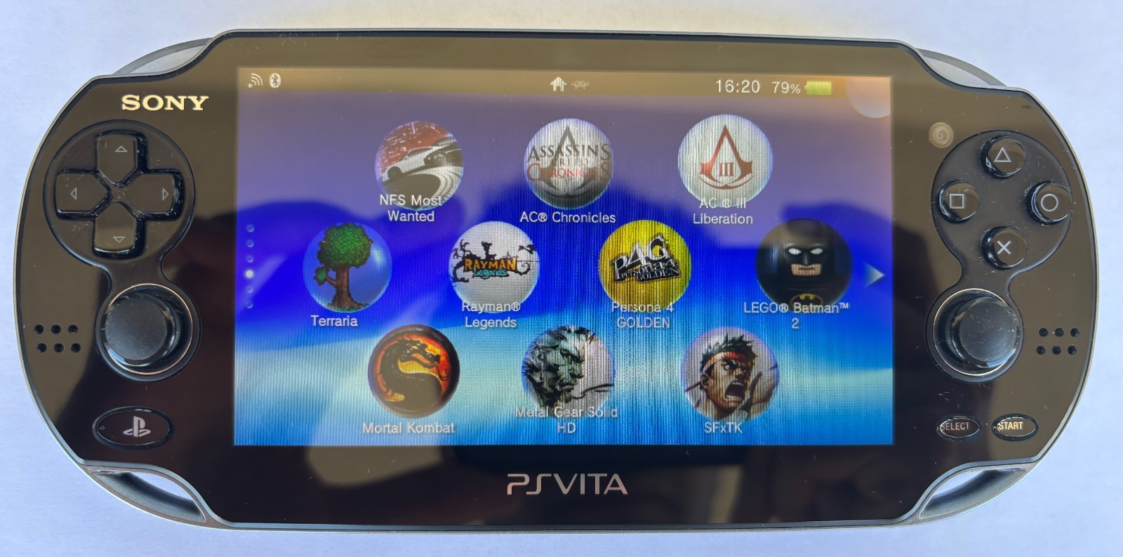 SONY PLAYSTATION VITA OLED PCH-1000/1100 FIRMWARE 3.65 128GB – SHIP IN 1-DAY