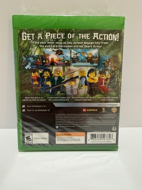 The LEGO Ninjago Movie Video Game (Xbox One) – Brand New, Factory Sealed