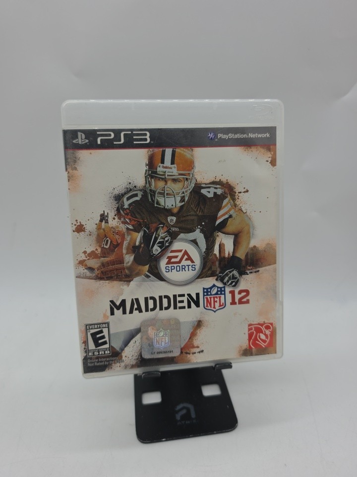 Madden NFL 12 (Sony PlayStation 3, 2011) Cib Complete Mint Tested Working Ps3