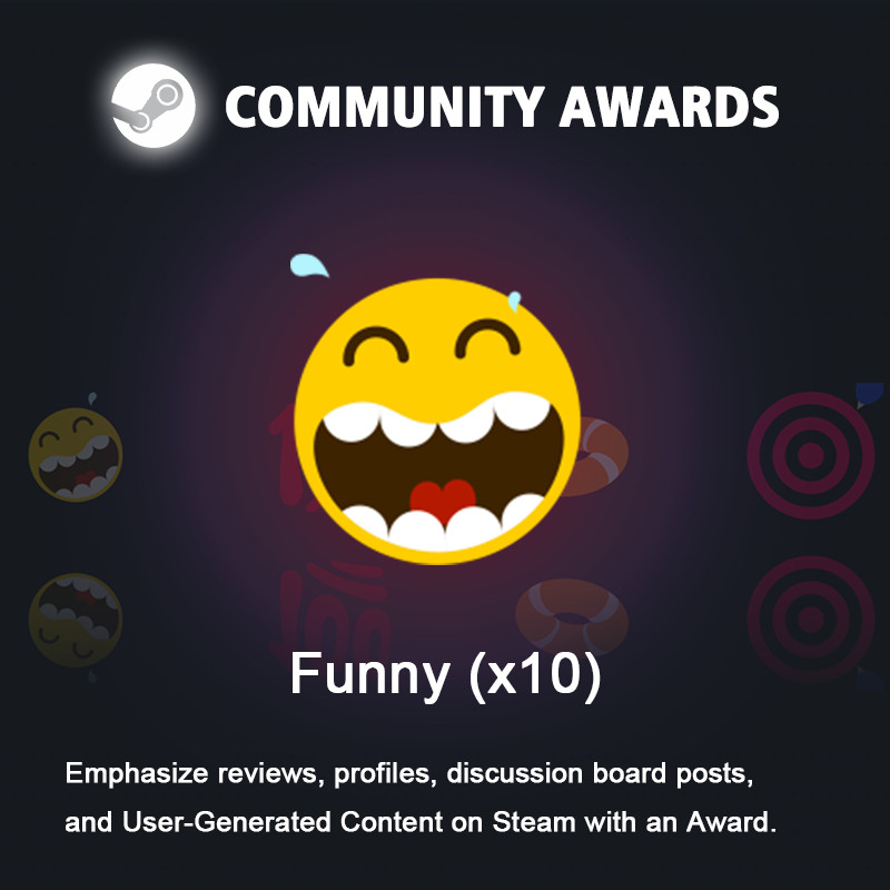 Steam Community Awards Specified Requirements Reviews/Screenshots etc