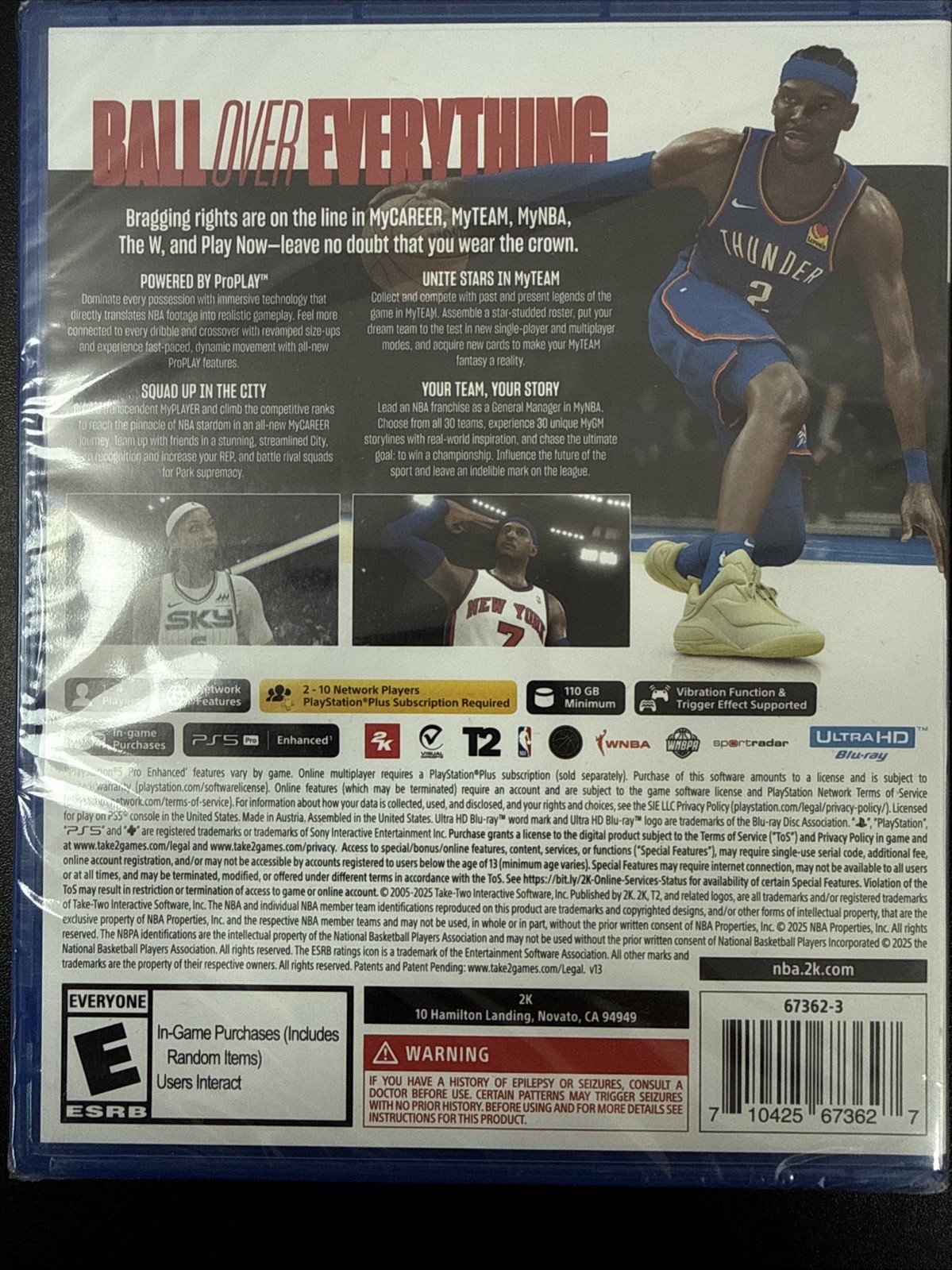 NBA 2K26 – Sony PlayStation 5