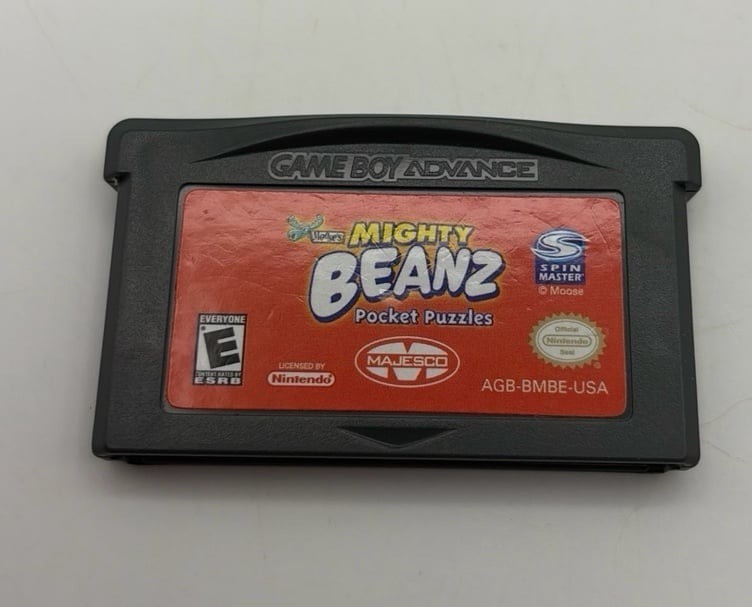 Mighty Beanz Pocket Puzzles (Nintendo Game Boy Advance, 2004) Cartridge Only