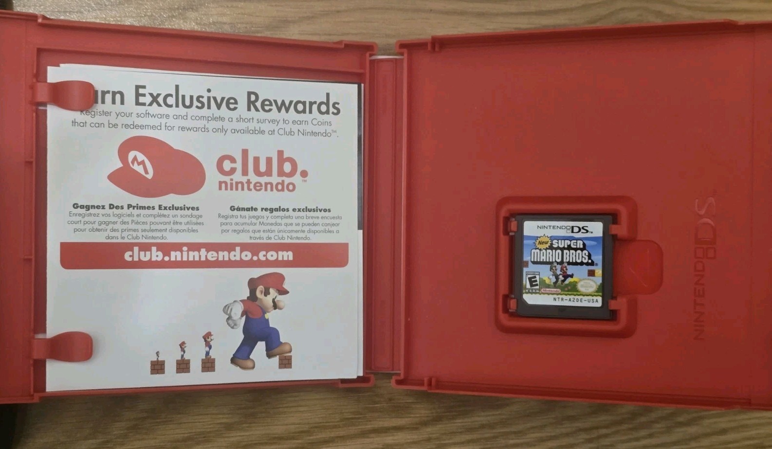 Nintendo New Super Mario Bros. with Case for Nintendo DS