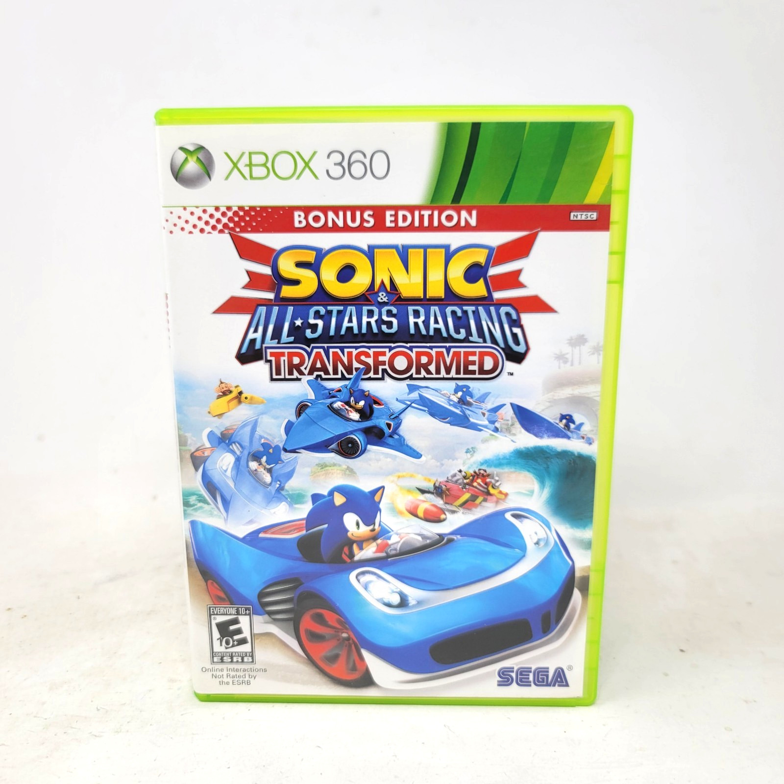 Sonic & All-Stars Racing Transformed (Microsoft Xbox 360, 2012) CIB Complete