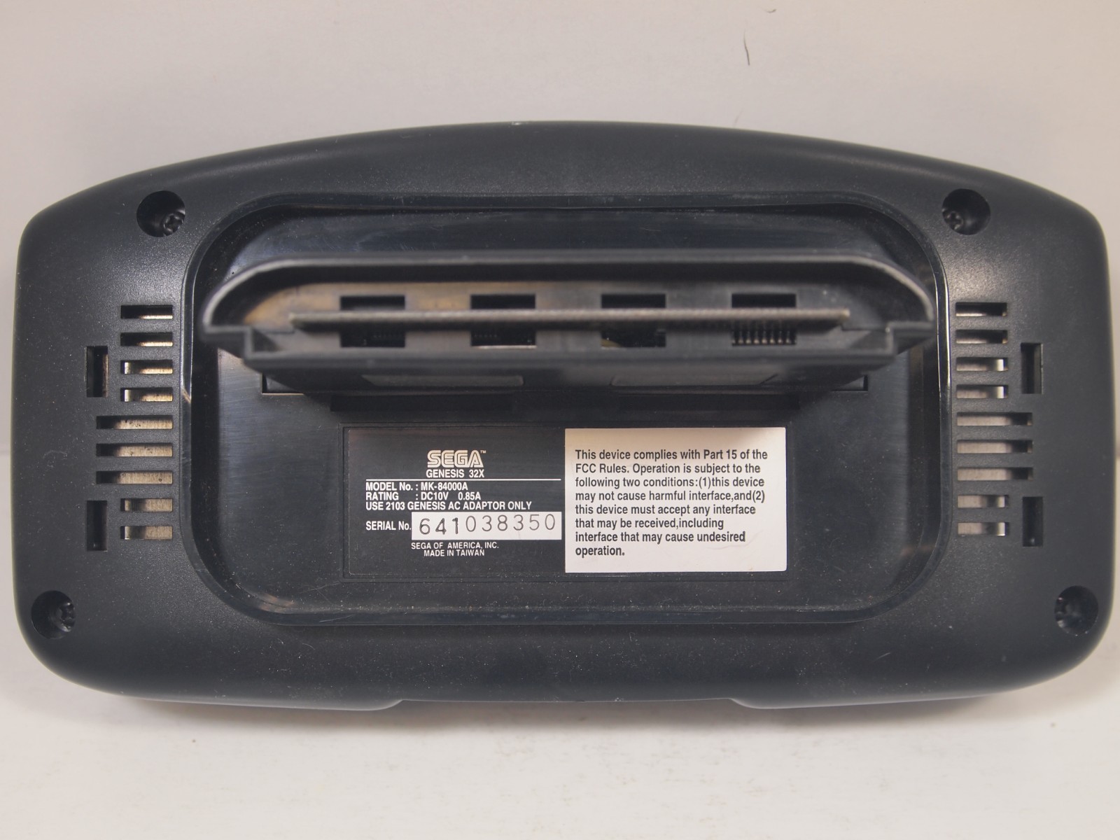 Sega Genesis 32X Console Only For Parts or Repair