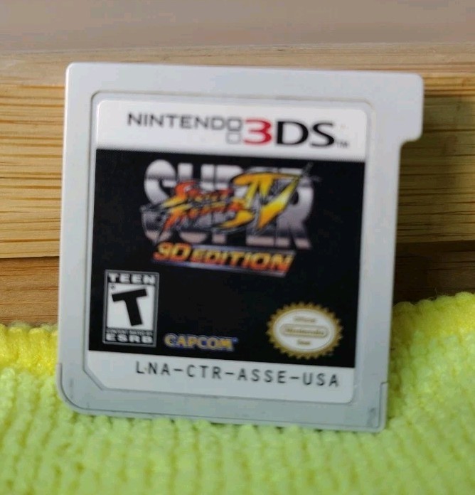 Super Street Fighter IV 3D Edition (Nintendo 3DS, 2011) Loose • Tested & Working