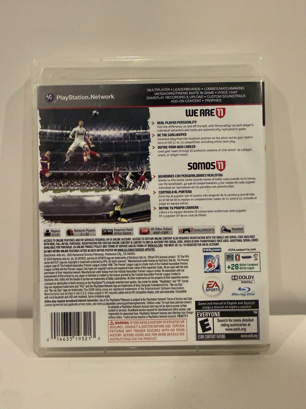FIFA Soccer 11 (Sony PlayStation 3, 2010) – CIB Complete – Tested