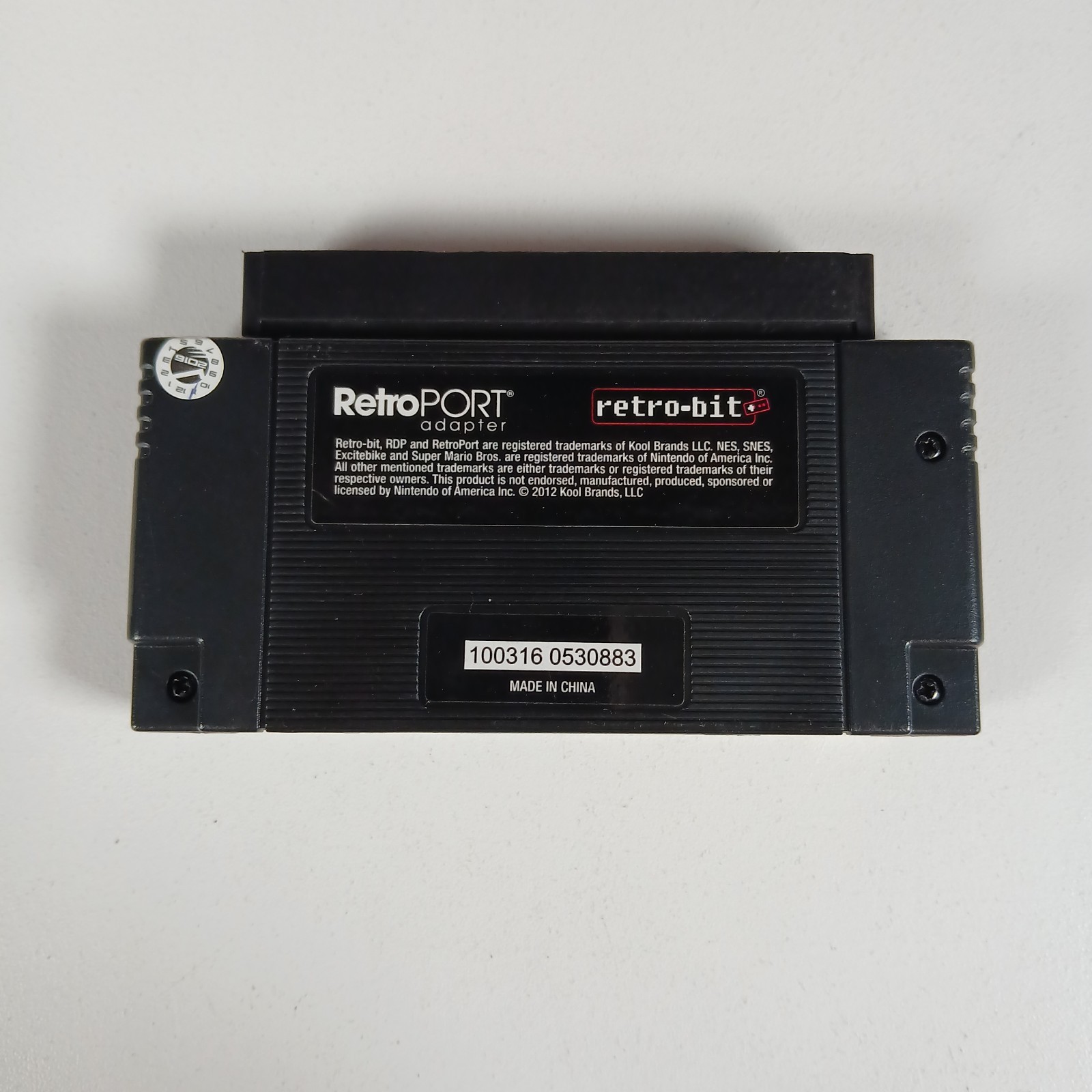 Retro-Bit RetroPort Adapter Nintendo NES To Super Nintendo SNES – Game Cartridge
