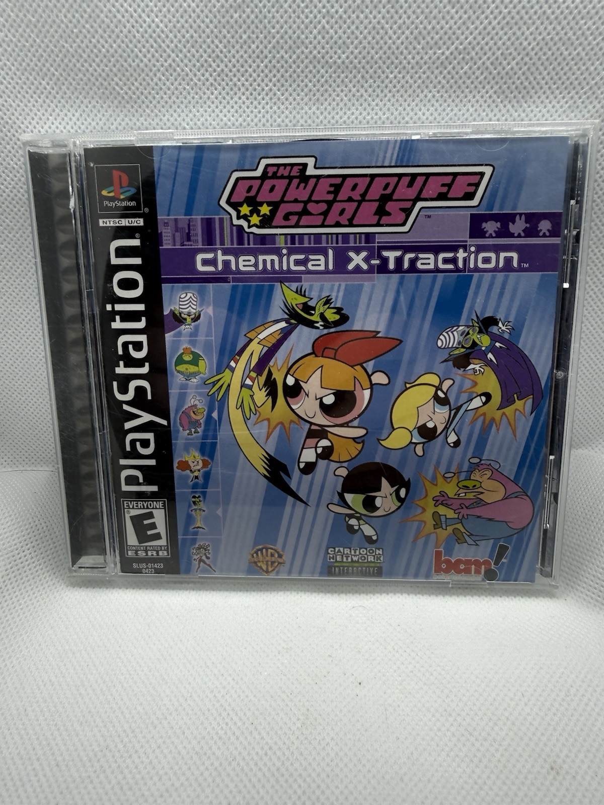 The Powerpuff Girls Chemical X-Traction Sony Playstation 1 Complete In Box PS1