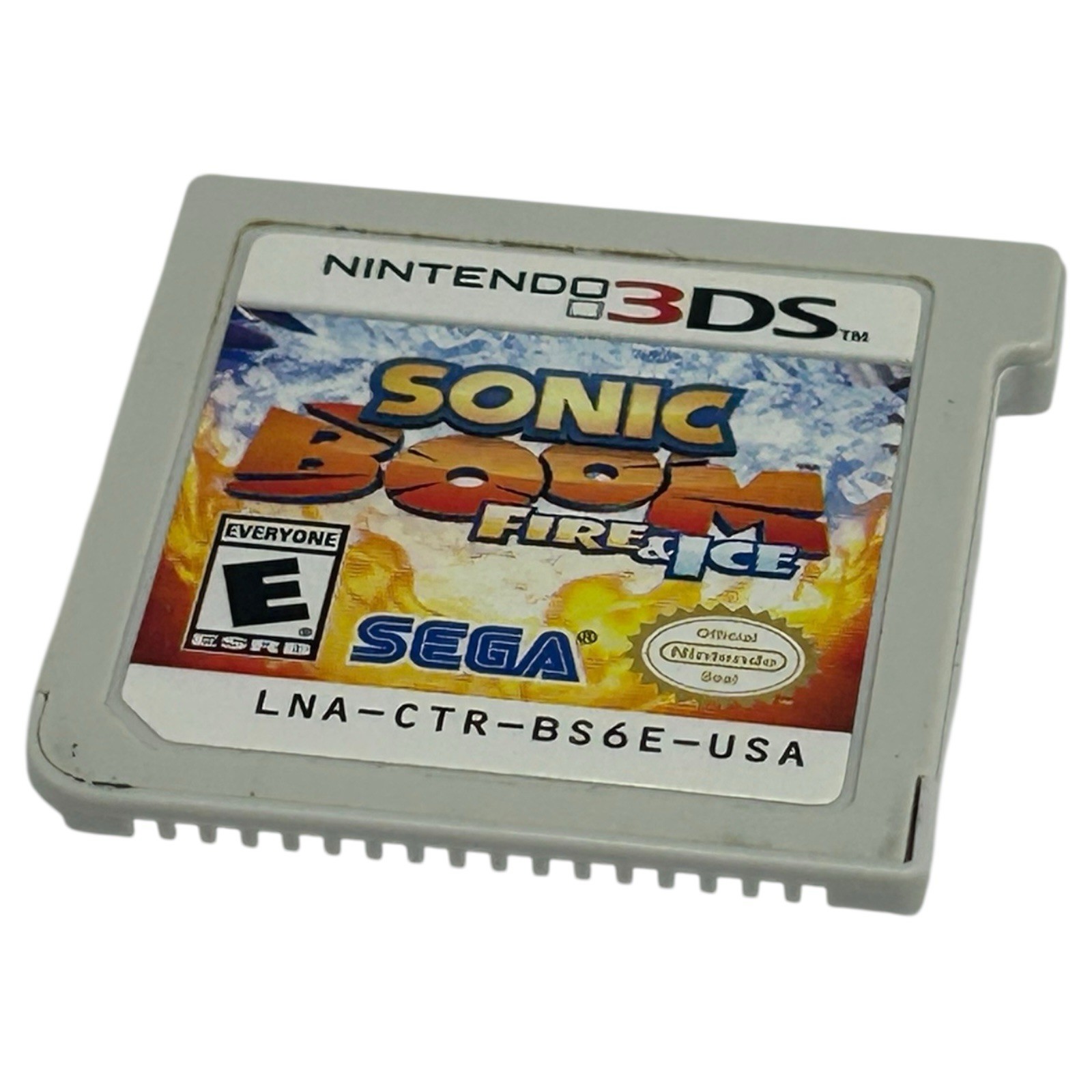 Sonic Boom: Fire & Ice (Nintendo 3DS, 2016) Authentic 3DS Cartridge Only Tested