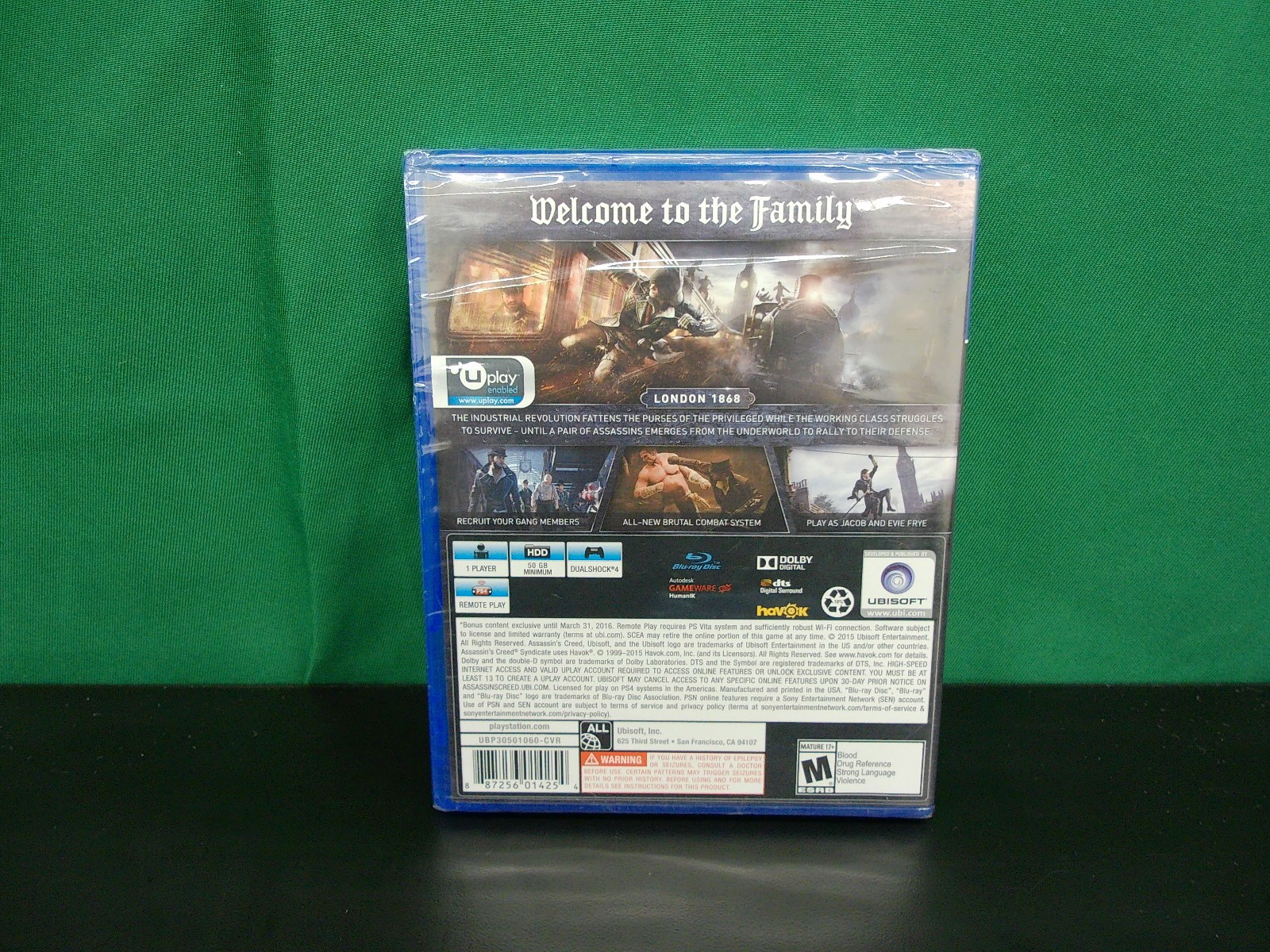Assassin’s Creed: Syndicate PlayStation 4 PS4 Sealed