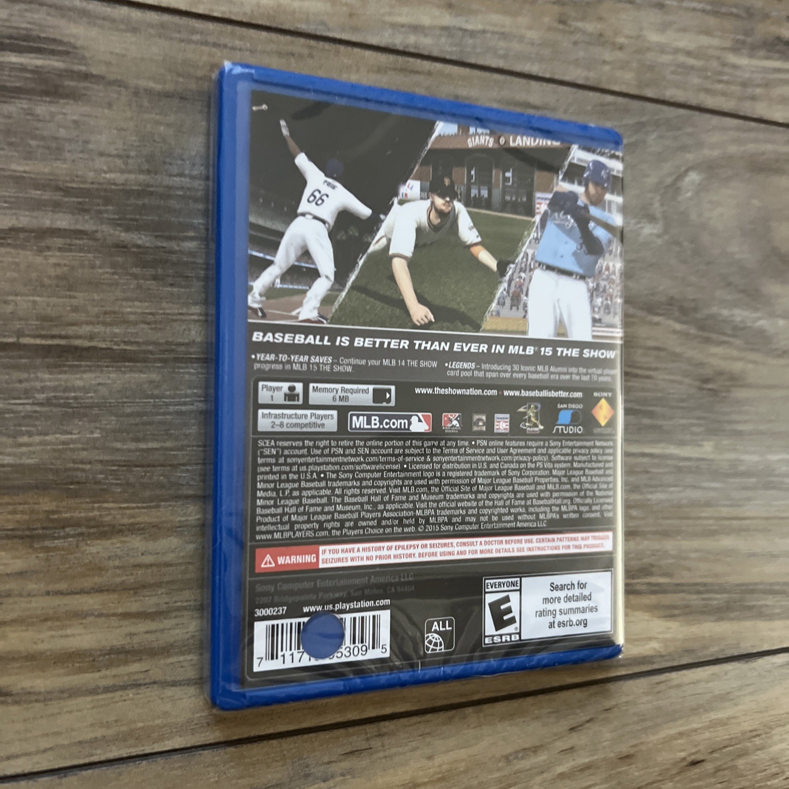 MLB 15: The Show (Sony PS PlayStation Vita, 2015) New Sealed