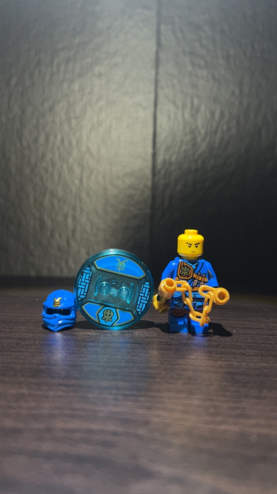 LEGO Dimensions Ninjago Jay Minifigure from 71215 Fun Pack Just minifigure