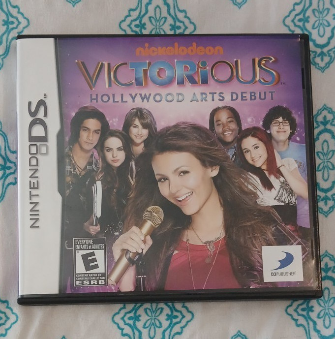 D3 Publisher Victorious: Hollywood Arts Debut Nintendo DS 2011 w/Manual, Tested.