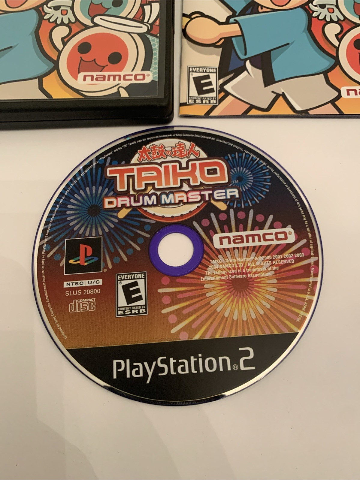 Taiko Drum Master 2004 PlayStation 2 Complete Mint Condition See Pics & Store