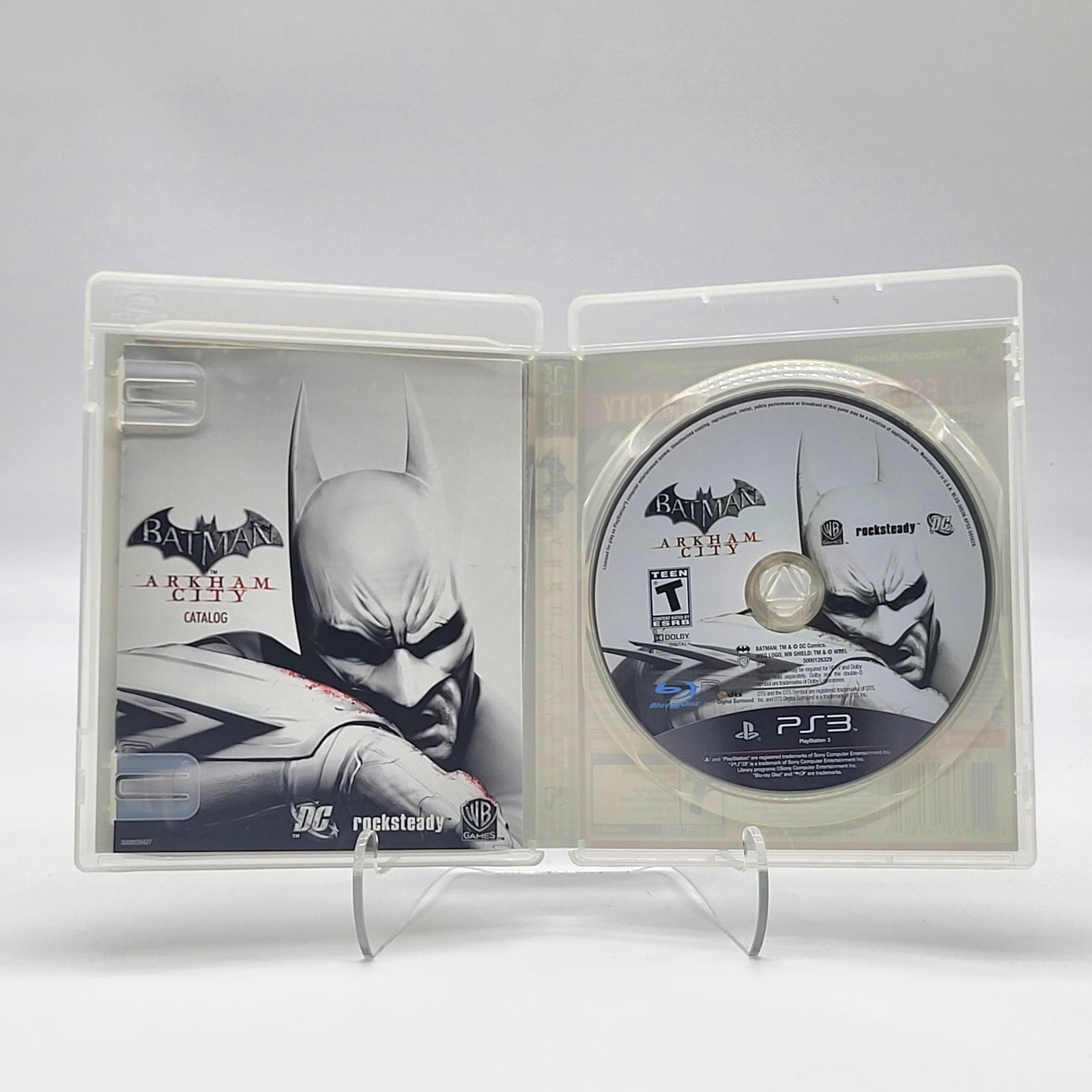 Batman Arkham City PS3 Original Case Inserts Included