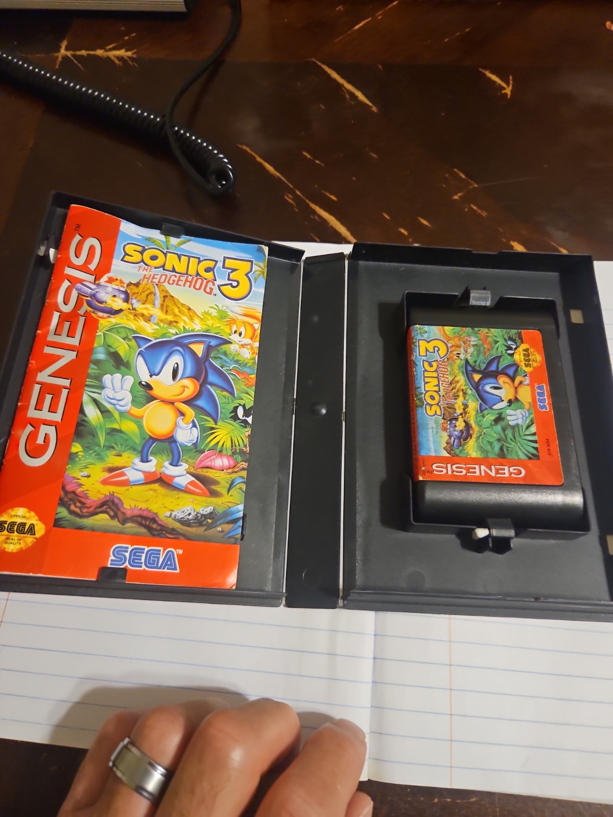 Sonic The Hedgehog 3 Sega Genesis CIB Complete In Box Authentic Tested