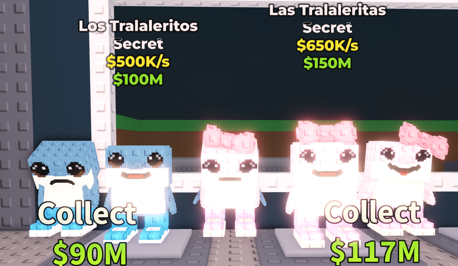Roblox Steal a Brainrot OCEAN PACK 1 Los Tralaleritos & 1 Los Tralaleritas