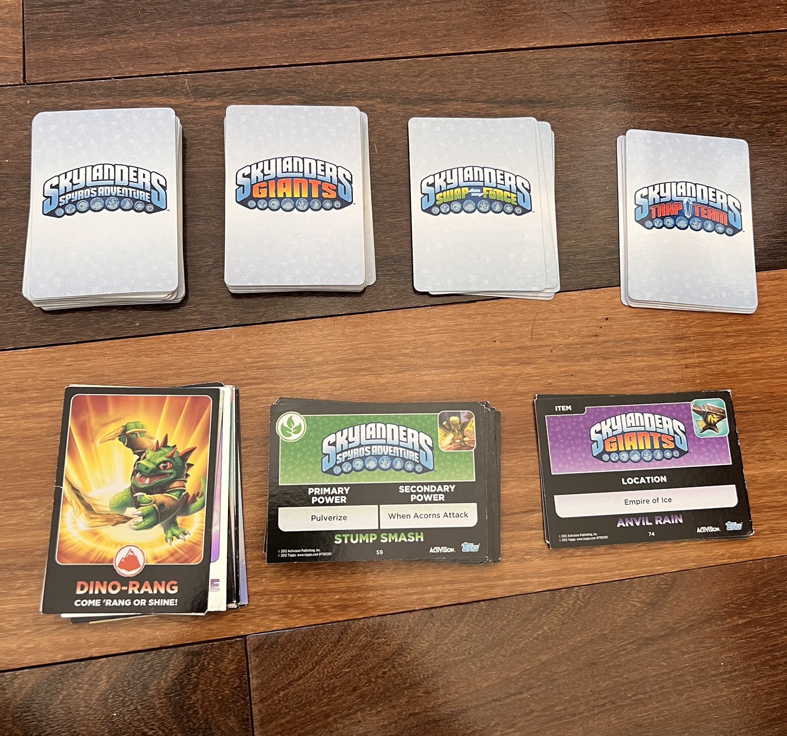 Skylanders Huge Lot Of Collectible Cards 2011-2014 Activision – Ships Fast