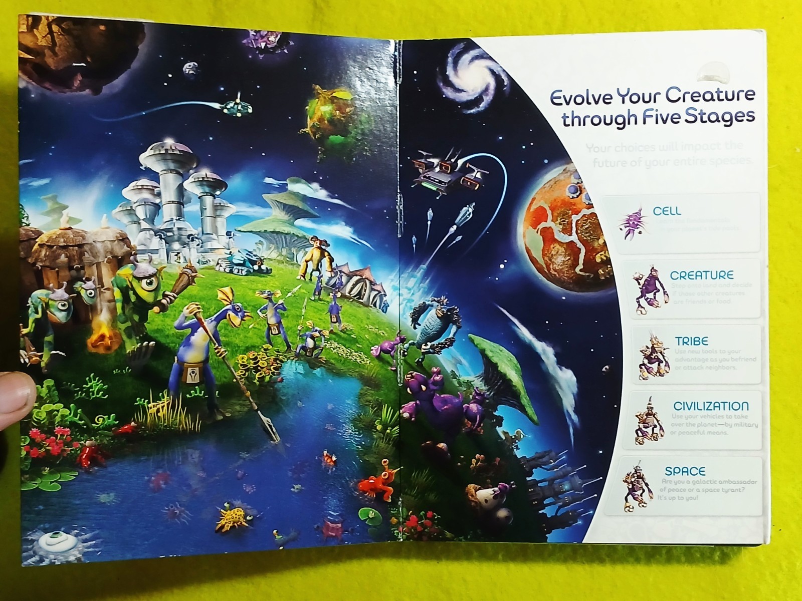 Spore (Windows/Mac, 2008) Complete w/Slipcase, Windows XP Creature Creator OOP
