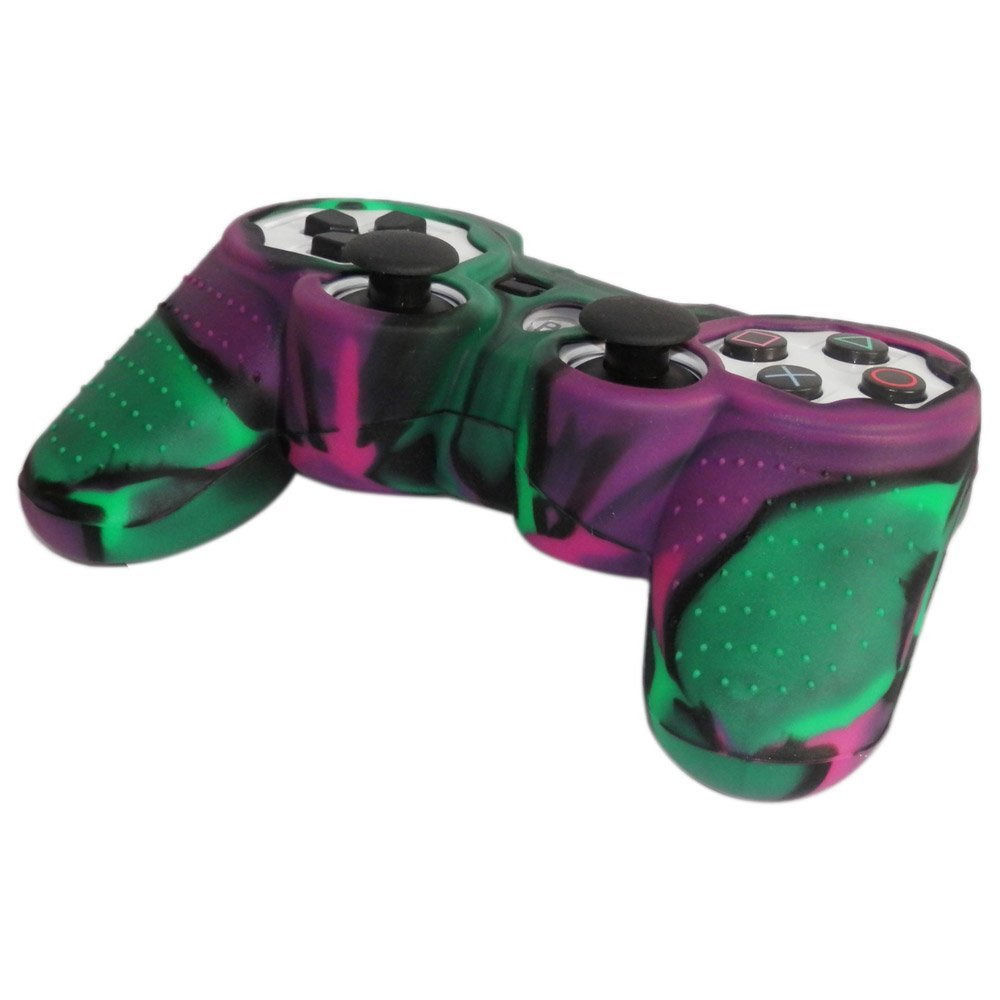 Silicone Rubber Gel Soft Case Cover fit for Sony PlayStation 3 PS3 Controller US