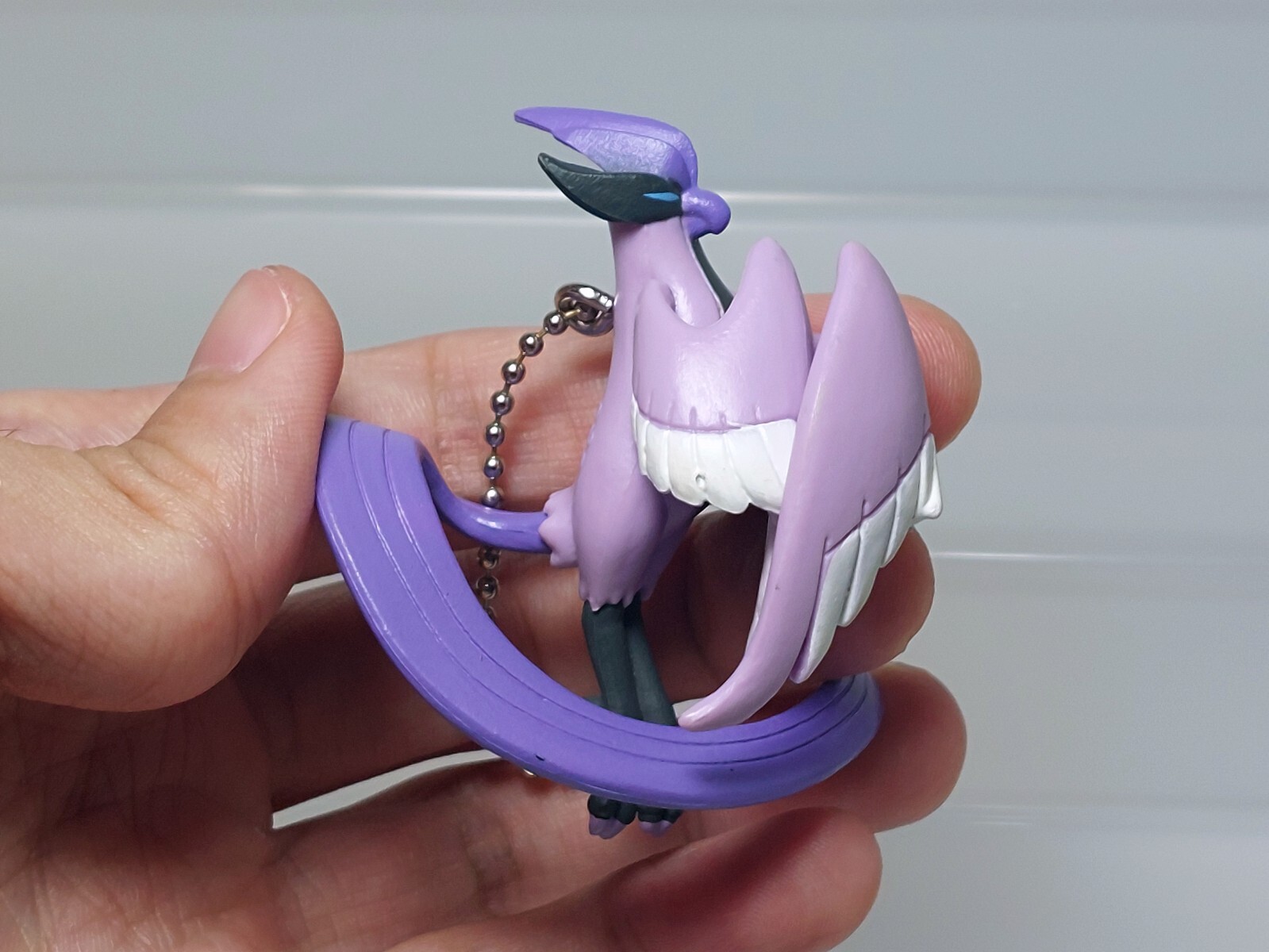 Galarian Articuno Pokemon Swing Collection Keychain Figure Bandai R05 2.4in