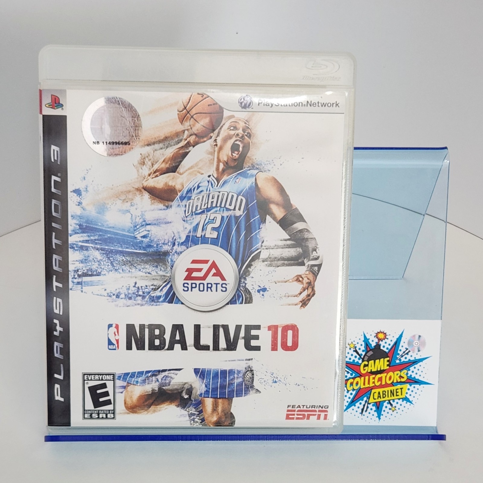 NBA Live 10 (Sony PlayStation 3, 2009) PS3 Game Tested Basketball Retro