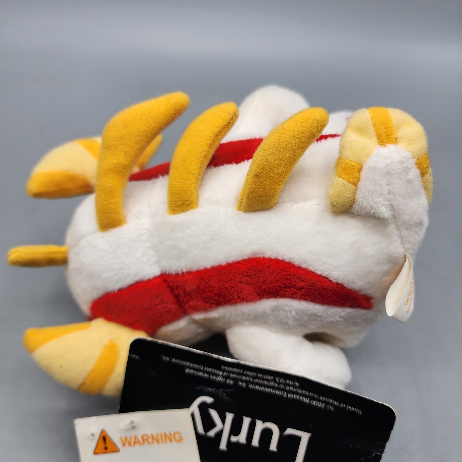 Blizzard World of Warcraft White Murloc Lurky Plush Blizzcon 2013 / NWT