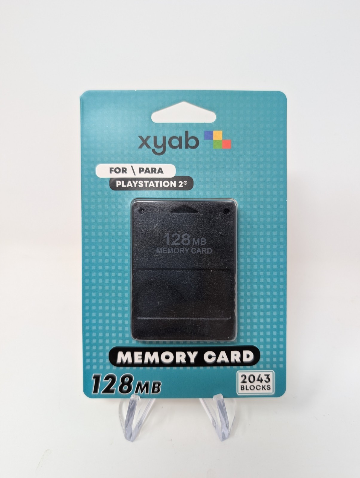 128MB Memory Card for Ps2 PlayStation 2 *2043 Blocks* Save Your Games!